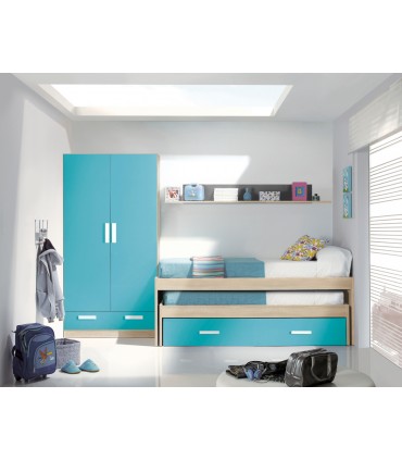 Armario 2P 1C 200cm. EG J