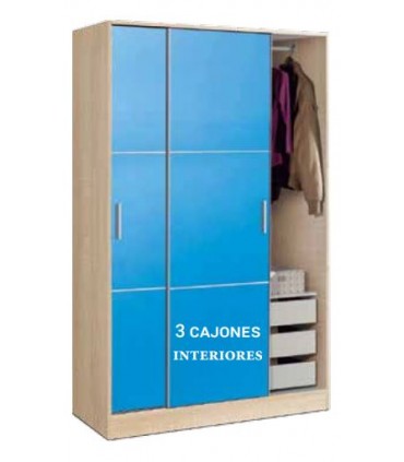 Armario Corredero 200cm 3C. EG J