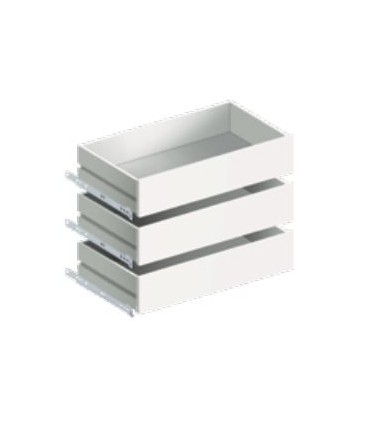 3 Cajones Interiores. Armario Corredero. EG J