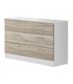 Comoda 3C [T] 69x100x35 Blanco-Cambrian