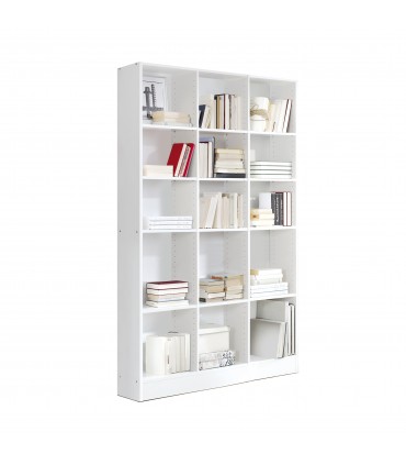 Estantería. 186x122x33 Blanco