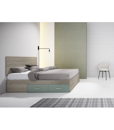 Cabecero Basic. Canapé Tecca - Tirador Compact. KNP