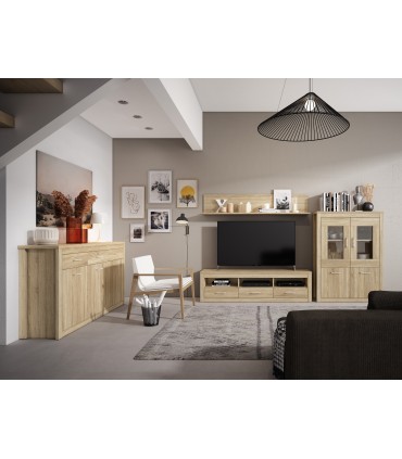 Mueble TV Marco. 3 cajones. LH