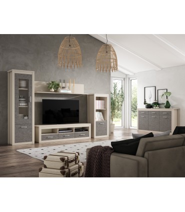 Mueble TV Marco. 3 cajones. LH