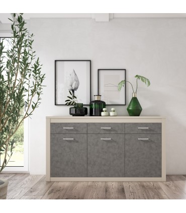 Aparador Marco. 3 puertas + 3 cajones. LH