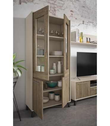 Vitrina Cube. 4 puertas. LH