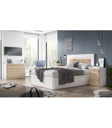 Canapé de 31,5 cm con 4 patas. Matrimonio