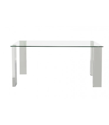 Mesa comedor Marley 160 cromado. FM