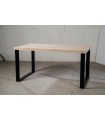 Mesa comedor Reyna 150 negro. FM