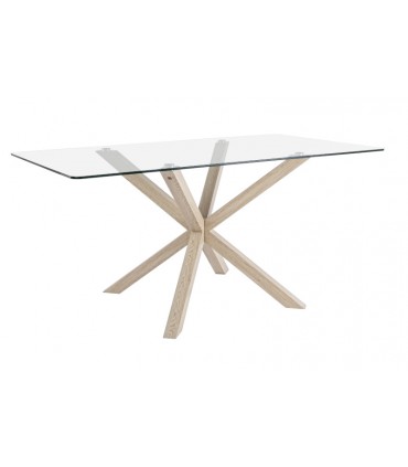 Mesa comedor Maya 160 natural. FM