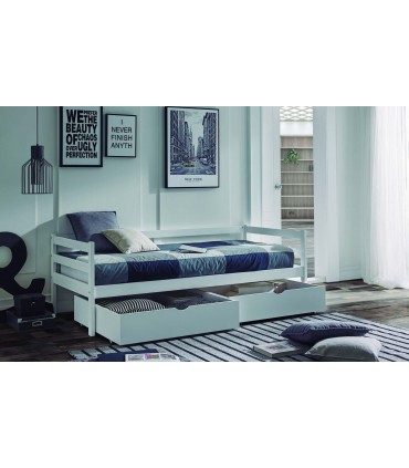 JAV. Cama + 2 cajones. JG