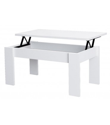 Mesa Elev 51/63x105x55 Blanco