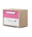 Mesita 2C Comb Cambria-Rosa-Blanco. EG J