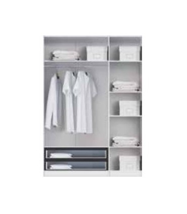 Armario 220cm 3P2C. EG J